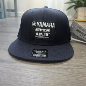 Yamaha Team Snapback Hat Navy Small/Medium NWT